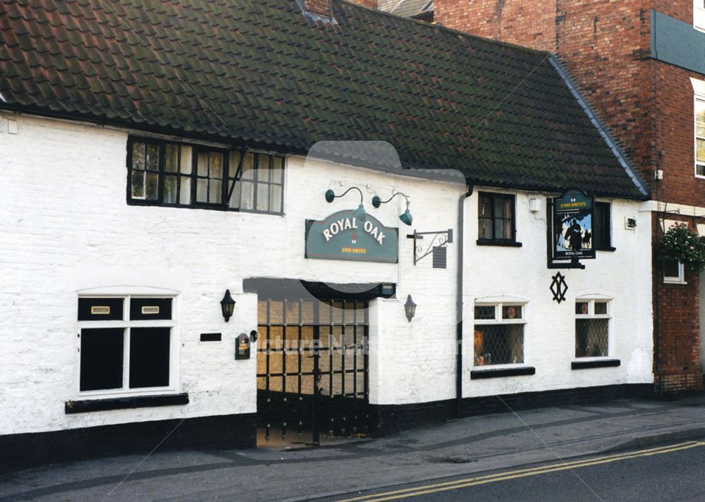 Royal Oak Pub, Castle Gate, Newark, Nottingham, 1998