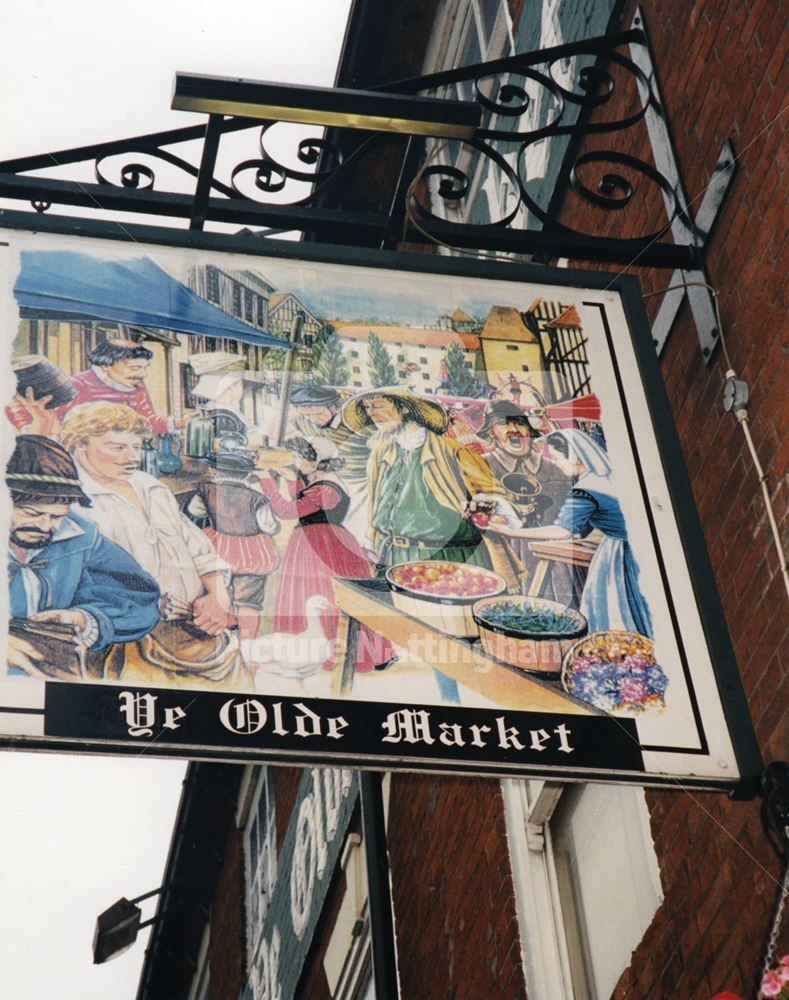 Ye Olde Market Pub, Castle Gate, Newark, Nottingham, 1998