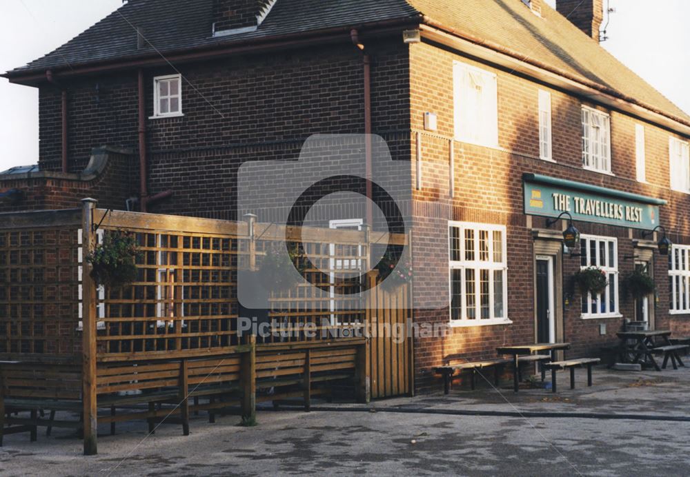 Travellers Rest Pub, Farndon Road, Newark, Nottingham, 1998