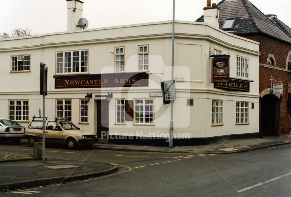 Newcastle Arms Pub, George Street, Newark, Nottingham, 1997