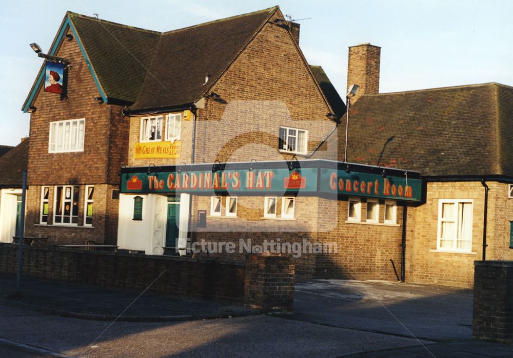 Cardinal's Hat Pub, Jersey Street, Newark, Nottingham, 1998