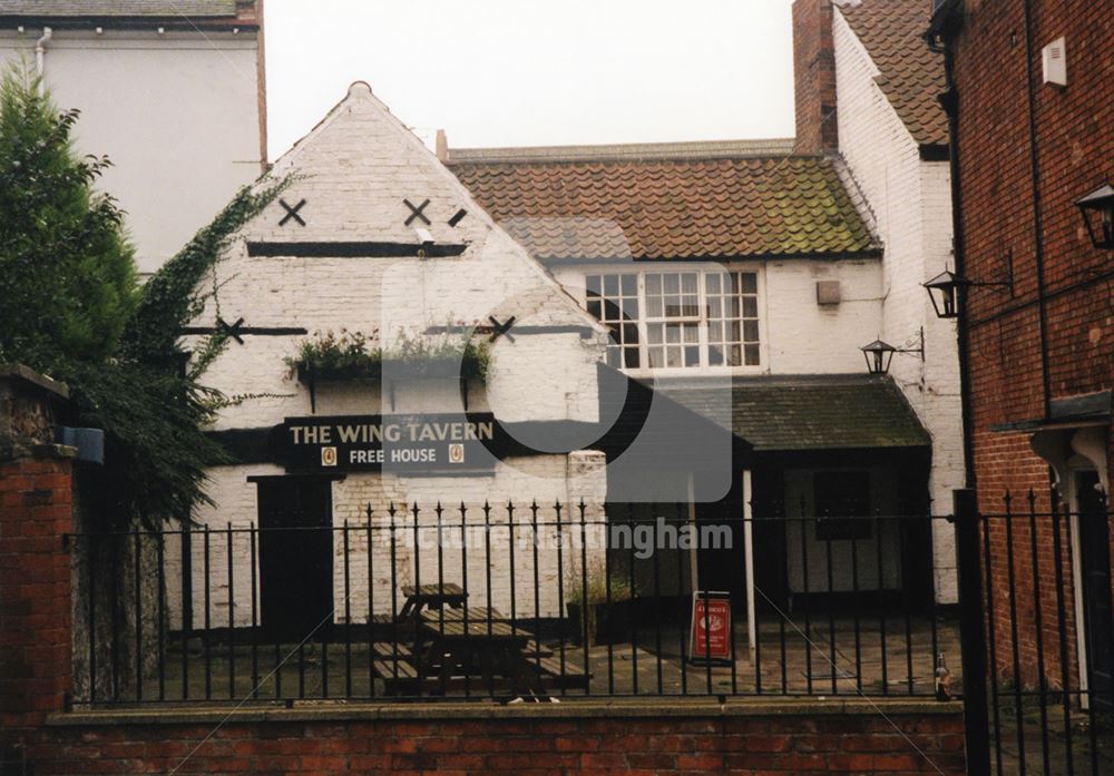 Wing Tavern, Market Place, Newark, Nottingham, 1998