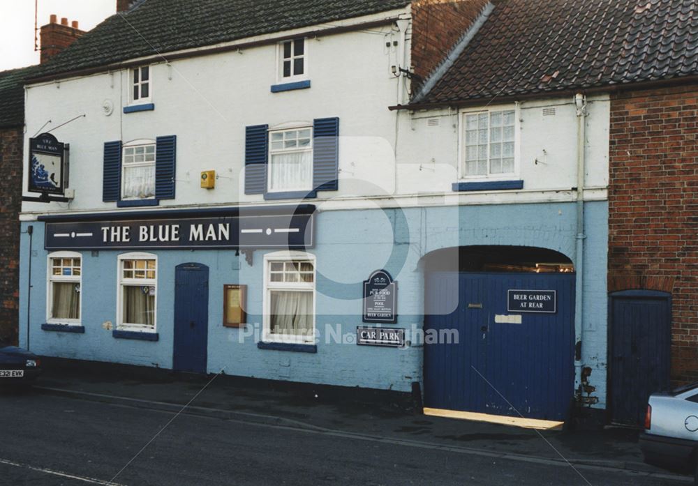 Blue Man Pub, North Gate, Newark, Nottingham, 1998