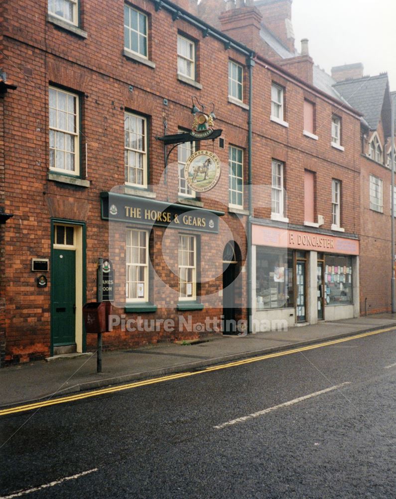 The Horse and Gears Pub, Portland Street, Newark, Nottingham, 1998