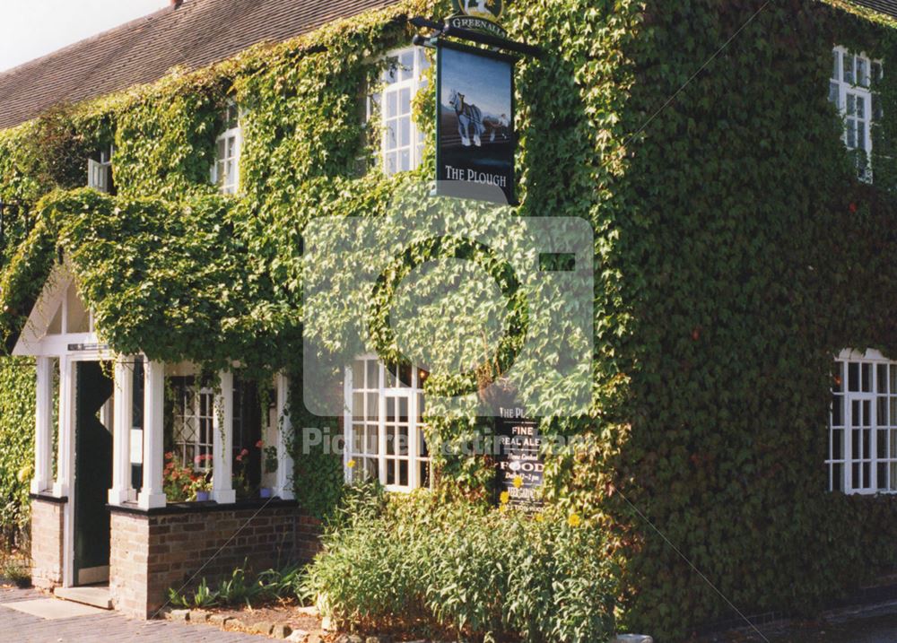 'The Plough' public house, Normanton-on-the-Wolds, 1998