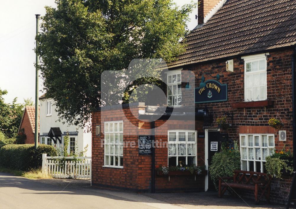 Crown Pub, Main Street, North Muskham, Nottingham, 1998