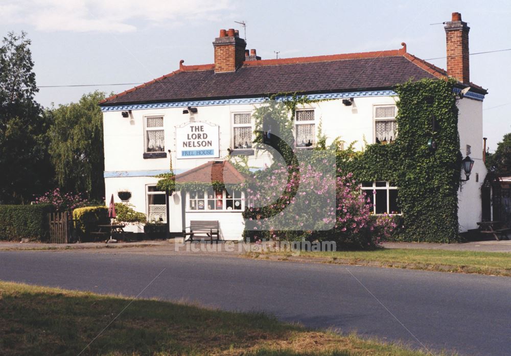 Lord Nelson Pub, North Road, North Muskham, Nottingham, 1998