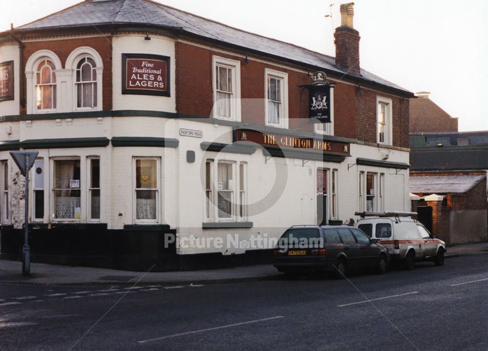 The Clinton Arms, Radford Road, Radford, Nottingham, 1998