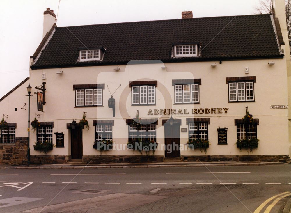 Admiral Rodney Pub, Wollaton Road, Wollaton, 1998