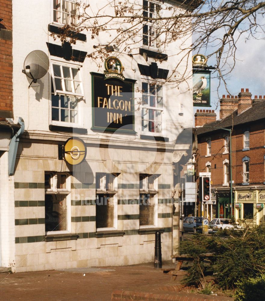 The Falcon Inn, Alfreton Road, Canning Circus, Radford, Nottingham, 1998