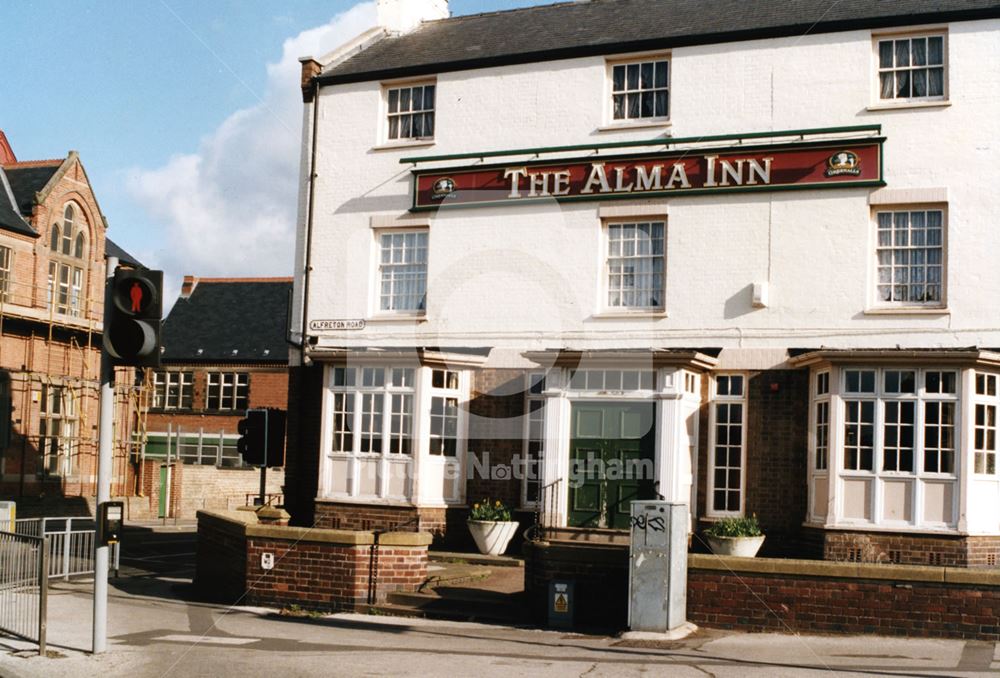 The Alma Inn, Alfreton Road, Radford, Nottingham, 1998