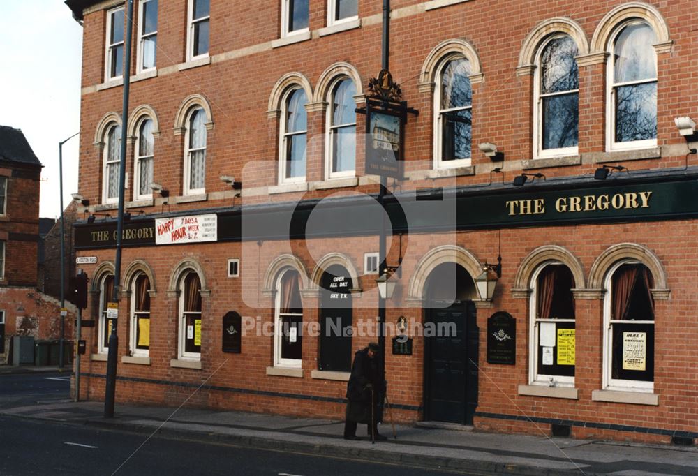 The Gregory Pub, Ilkeston Road, Nottingham, 1998