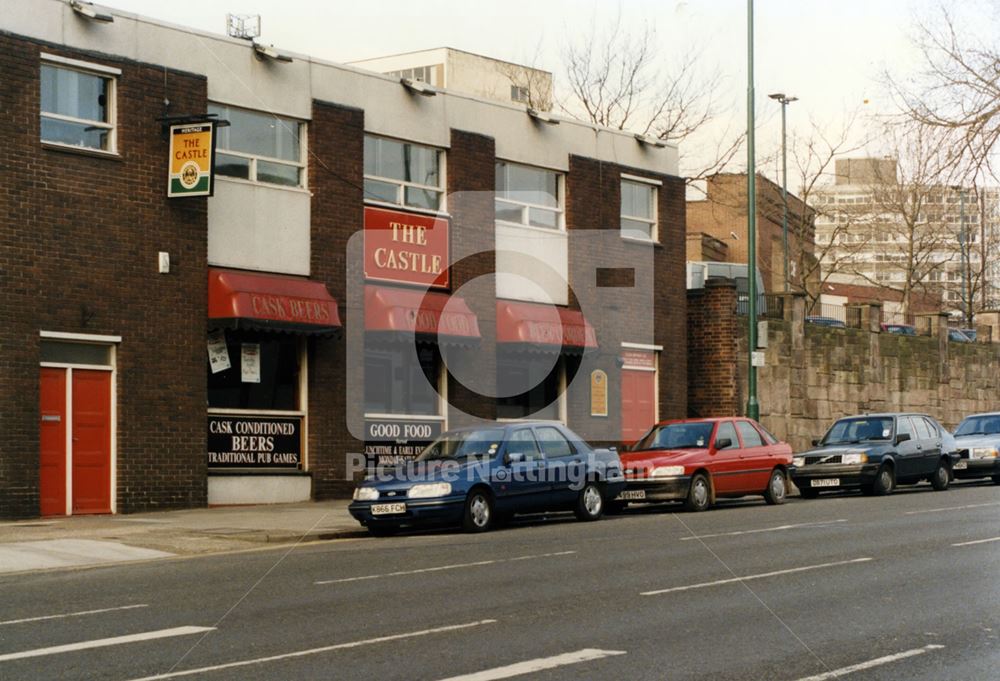 The Castle Pub, Lower Parliament Street, Nottingham, 1998