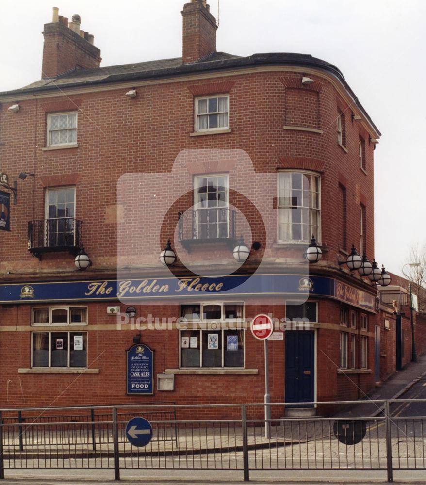 The Golden Fleece Pub, Mansfield Road, Nottingham, 1998