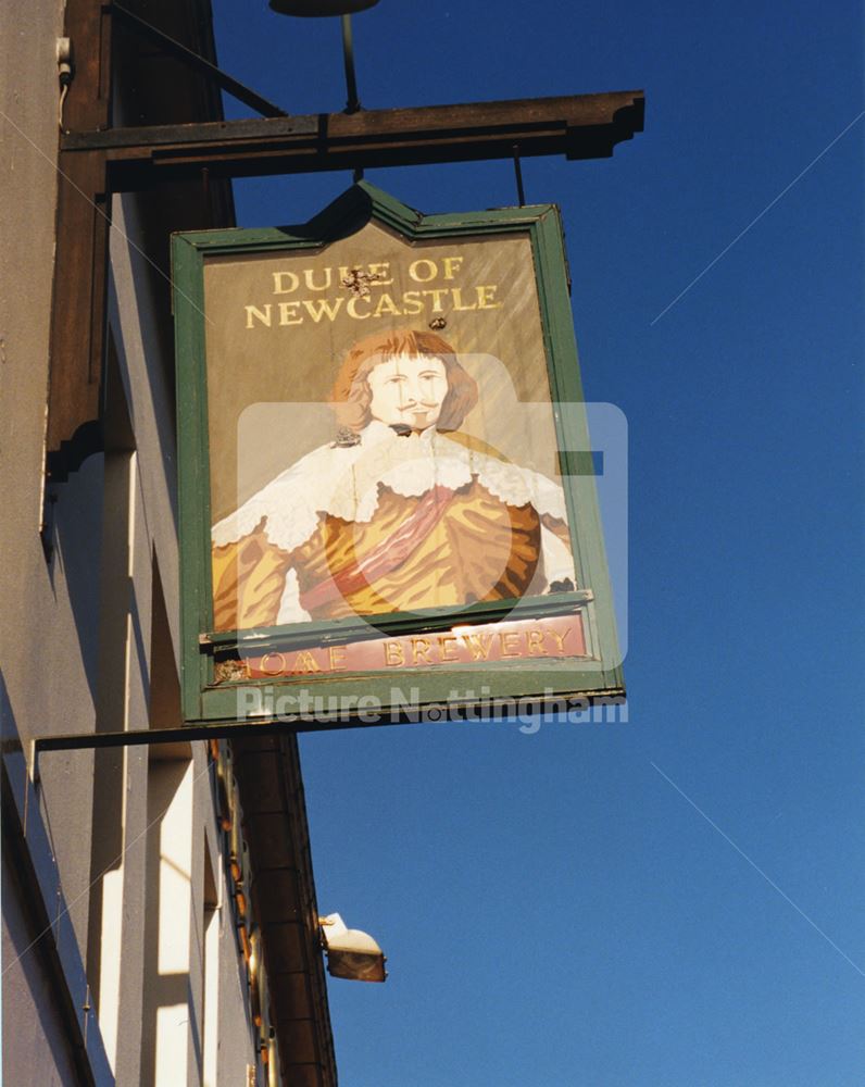 Duke of Newcastle, Whitemoor Road, Basford, 1998