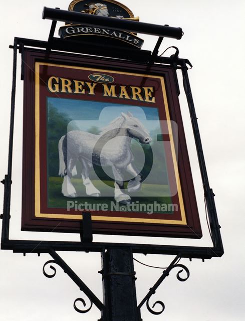 The Grey Mare Pub, Farnborough Road, Clifton, Nottingham, 1998