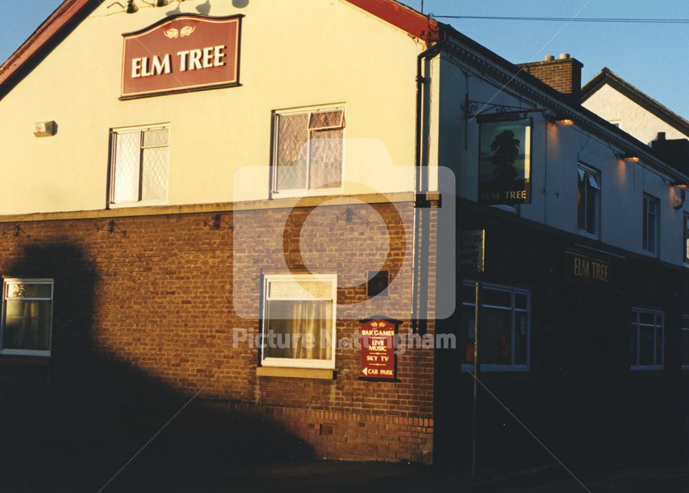 Elm Tree Pub, Beech Avenue, Hyson Green, Nottingham, 1998