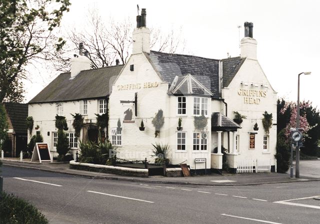 Griffins Head, Moor Road, Papplewick, 1998