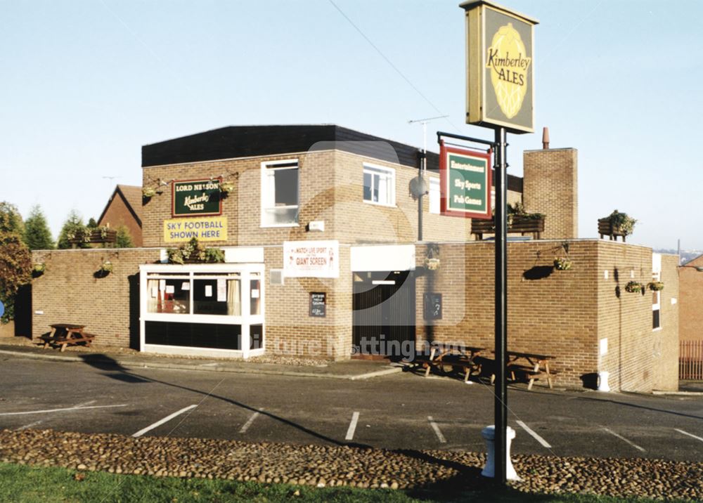 Lord Nelson, Percy Street, Basford, 1998