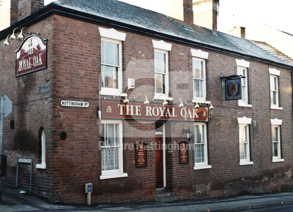 The Royal Oak, Nottingham Road, Basford, 1998