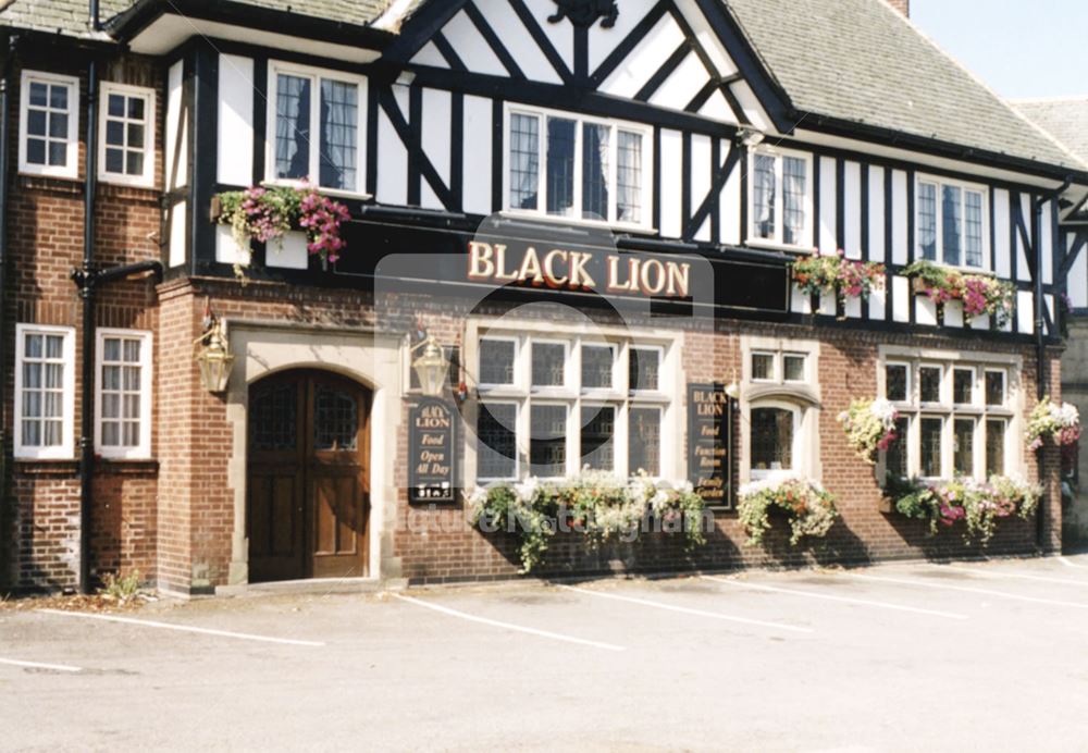 Black Lion, Main Road, Radcliffe on Trent, 1998