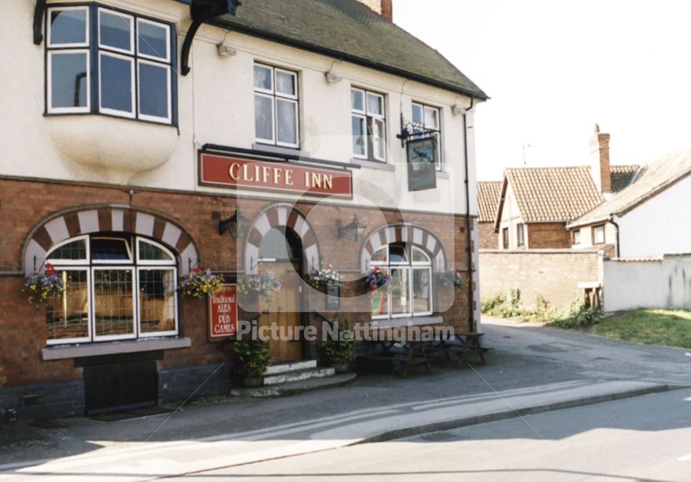 Cliffe Inn, Main Road, Radcliffe on Trent, 1998