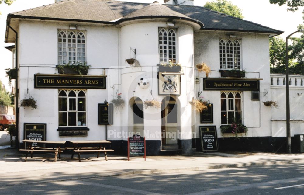 The Manvers Arms, Main Road, Radcliffe on Trent, 1998