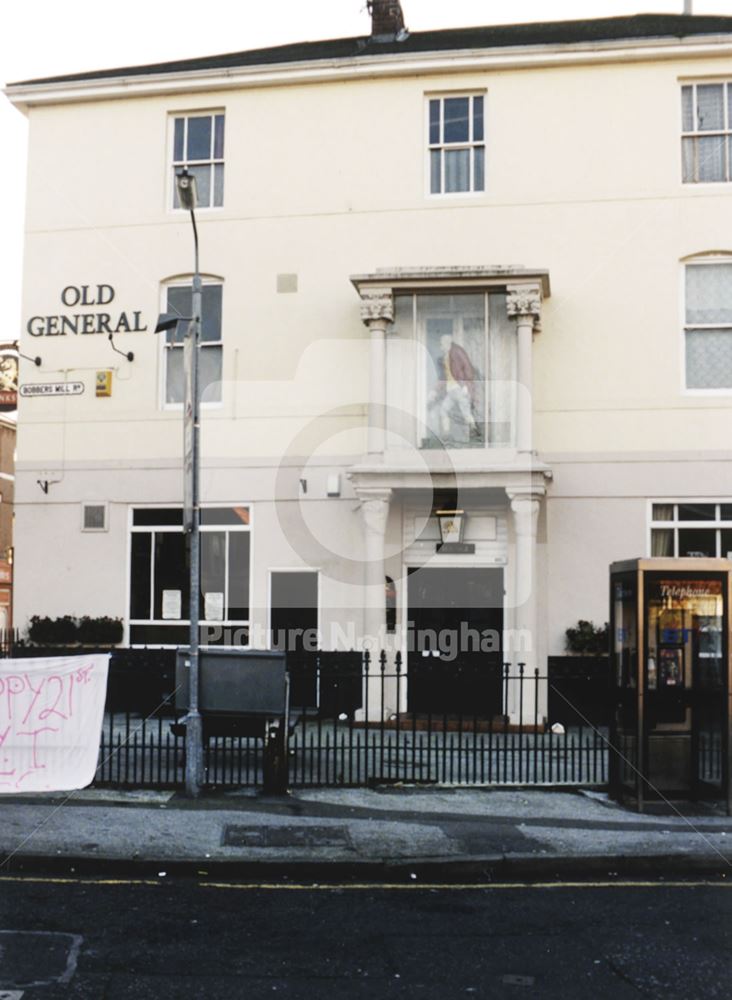 The Old General Public House, Radford Road, Hyson Green, 1998