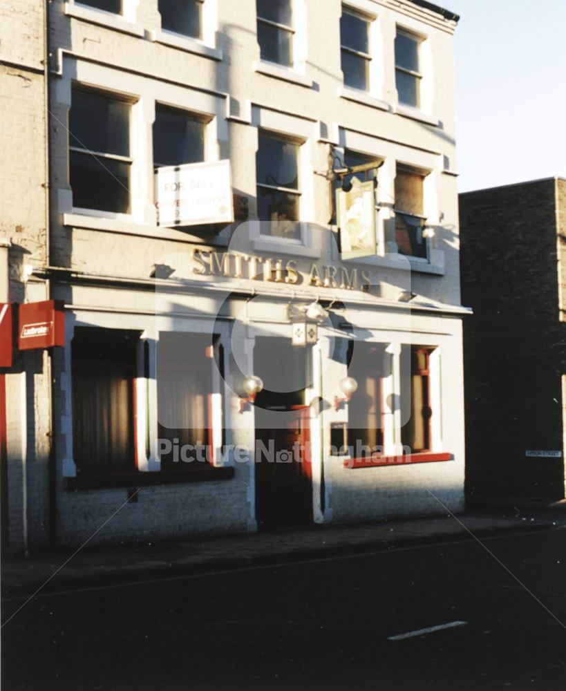 Smiths Arms, Radford Road, Hyson Green, 1998