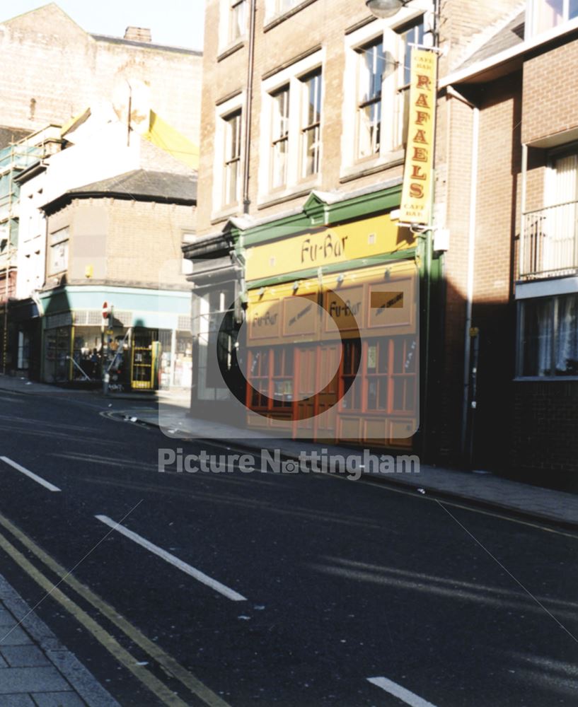 Rafael's Cafe Bar, Goose Gate, Lace Market, 1999