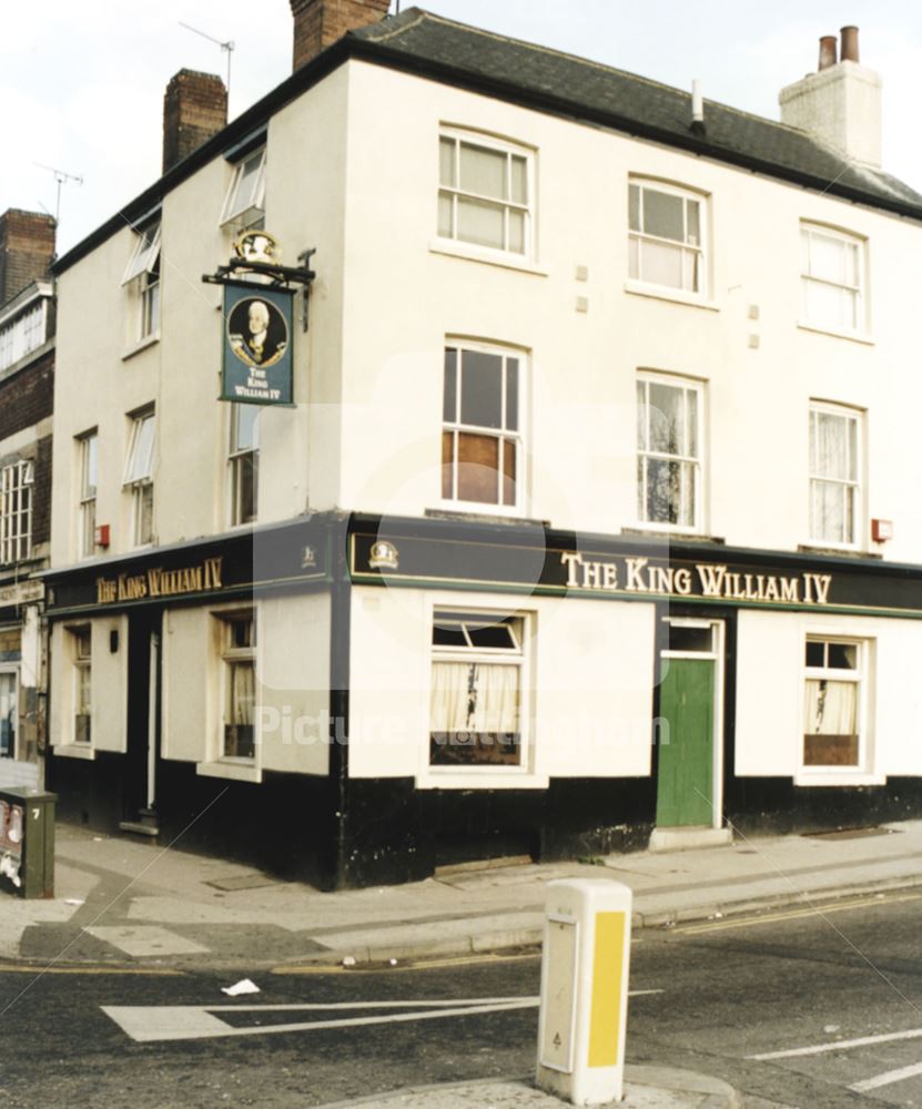 The King William IV, Eyre Street, Sneinton, 1998