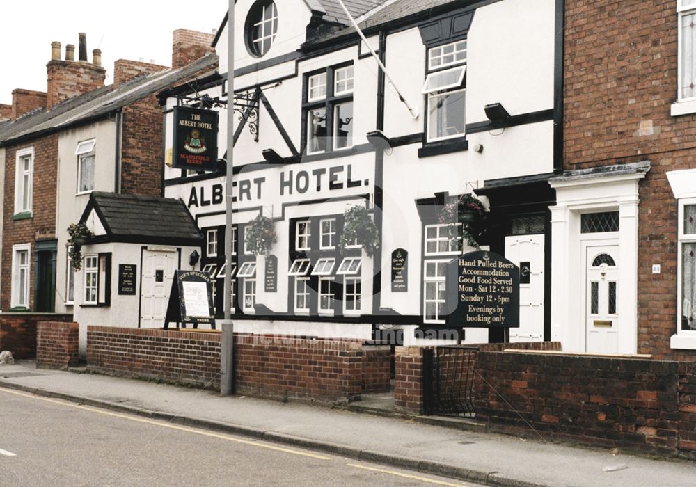 Albert Hotel, Albert Road, Retford, 1998