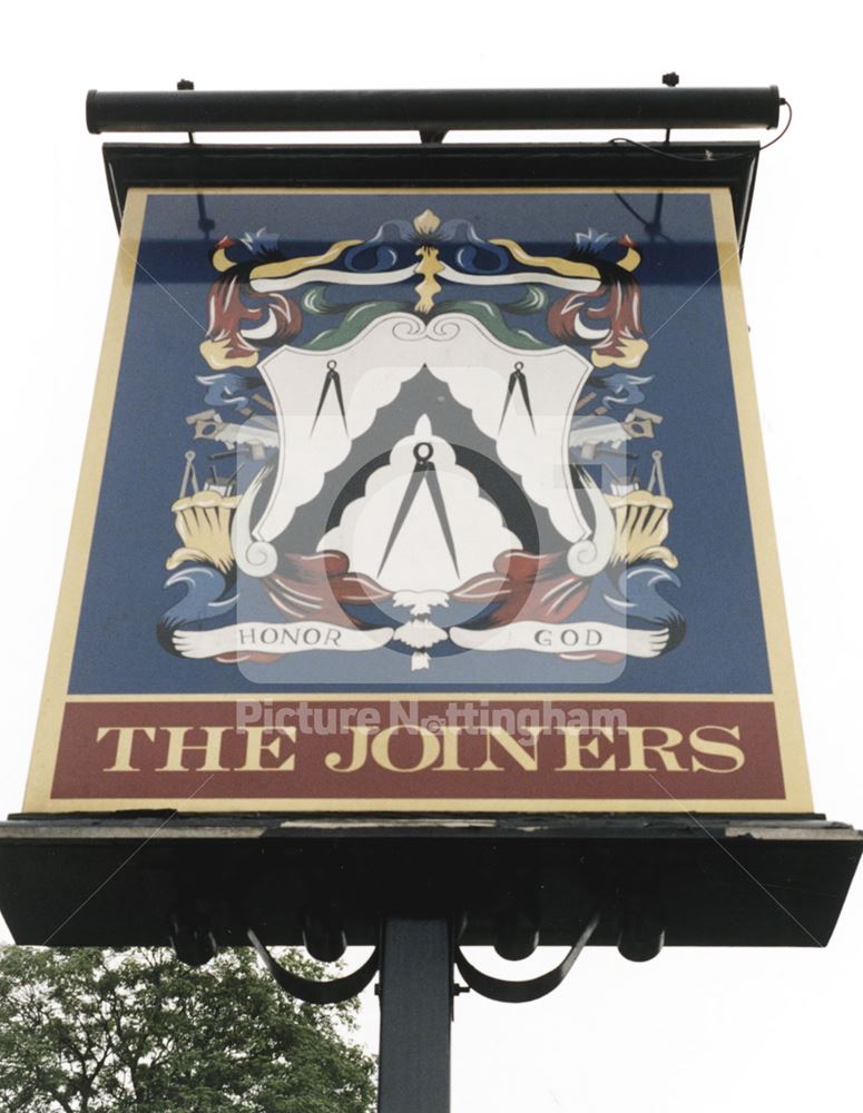 The Joiners Sign, London Road, Retford, 1998