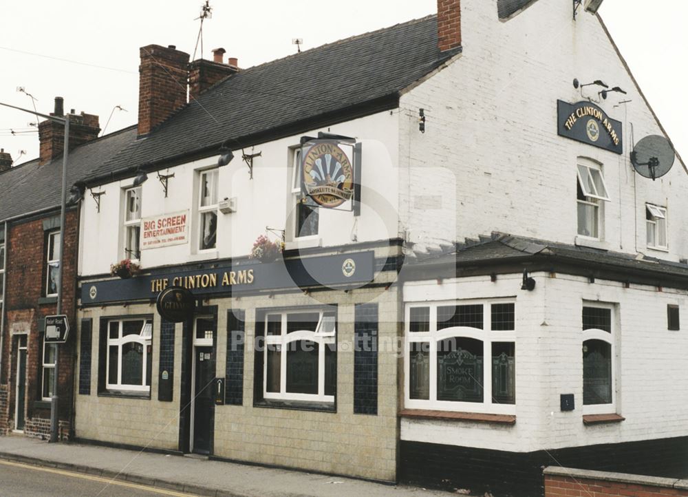 The Clinton Arms, Albert Road, Retford, 1998