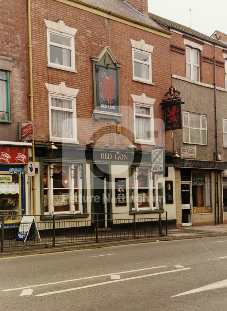 Red Lion, Alfreton Road, Nottingham, 1998