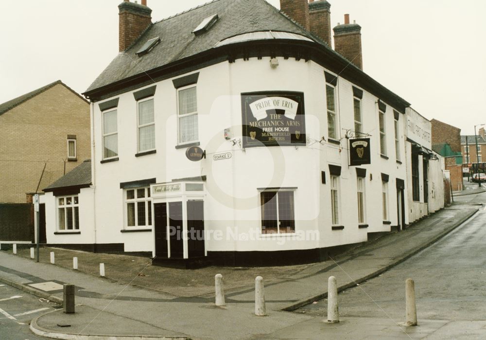 Mechanics Arms, Alfred Street North, Nottingham, 1998