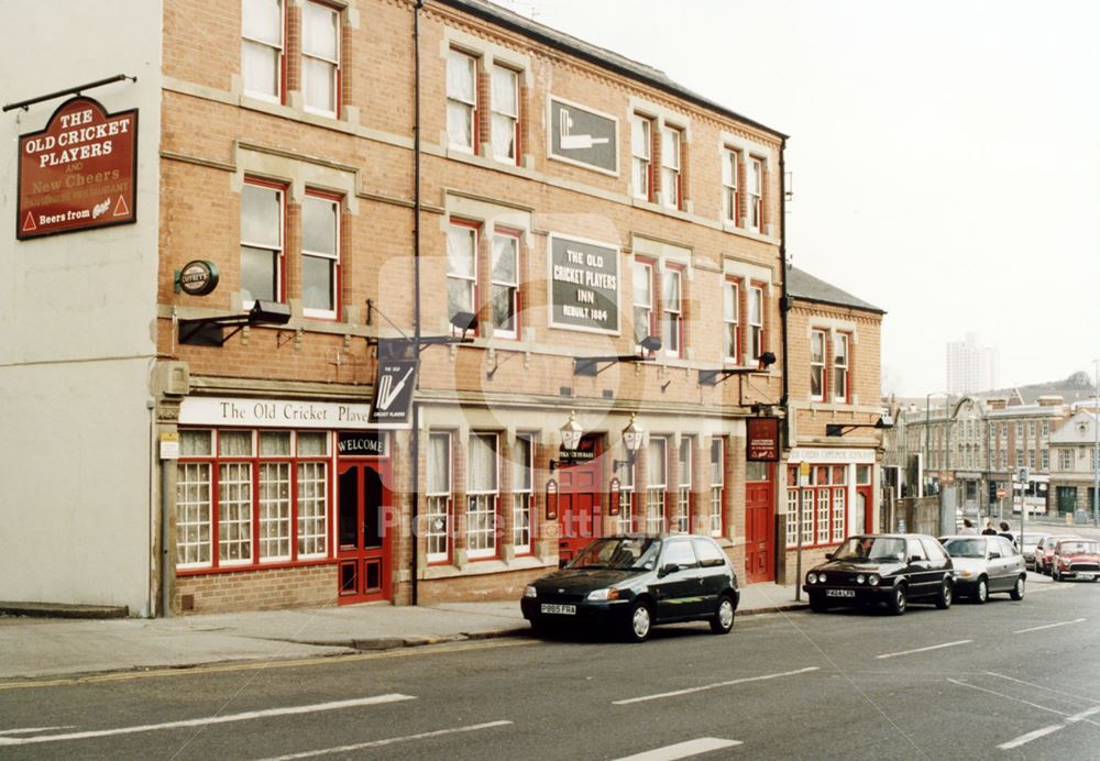 The Old Cricket Players, Barker Gate, Nottingham, 1998