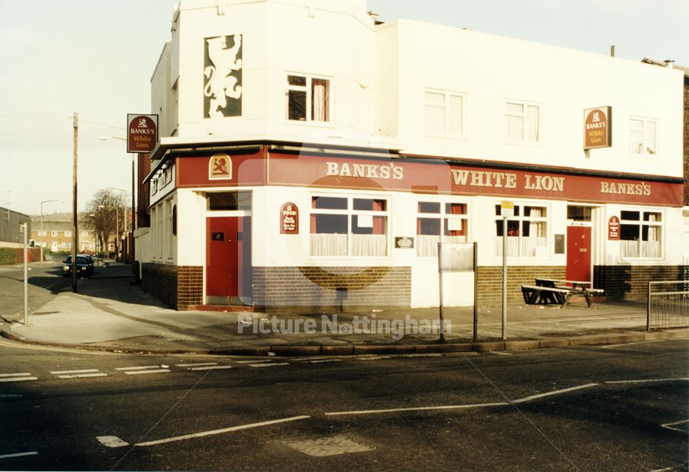 White Lion, Carlton Road, Nottingham, 1998