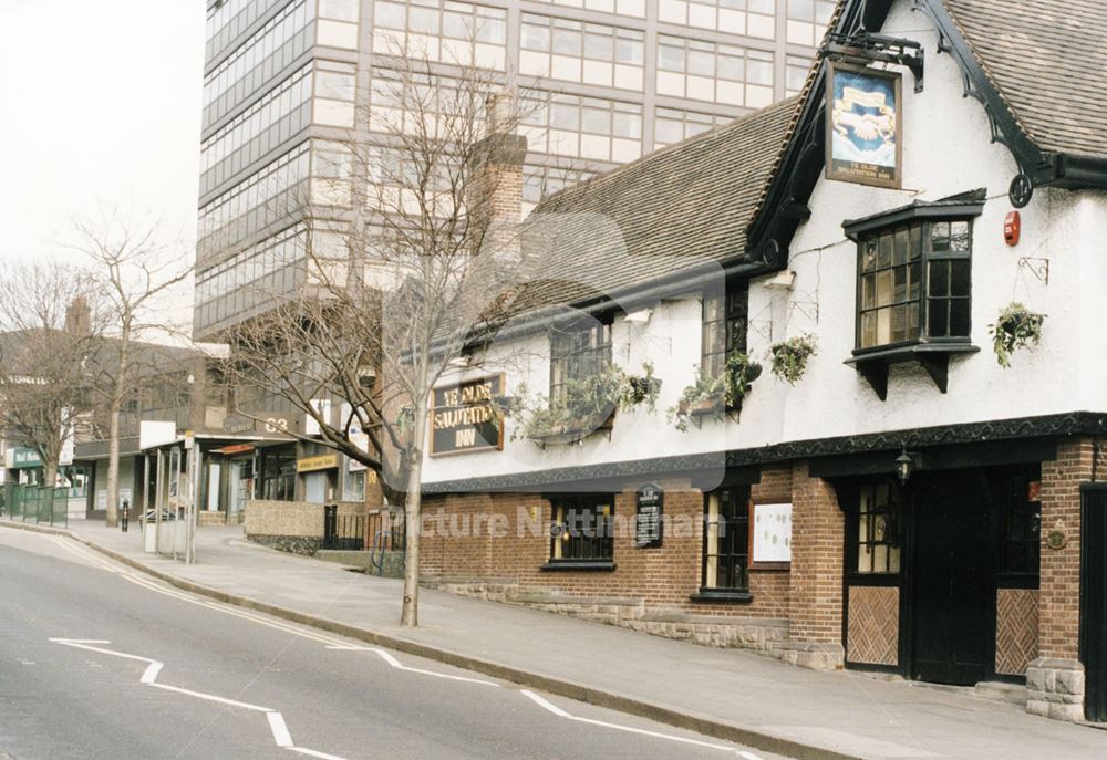 Ye Olde Salutation Inn, Hounds Gate, Nottingham, 1998