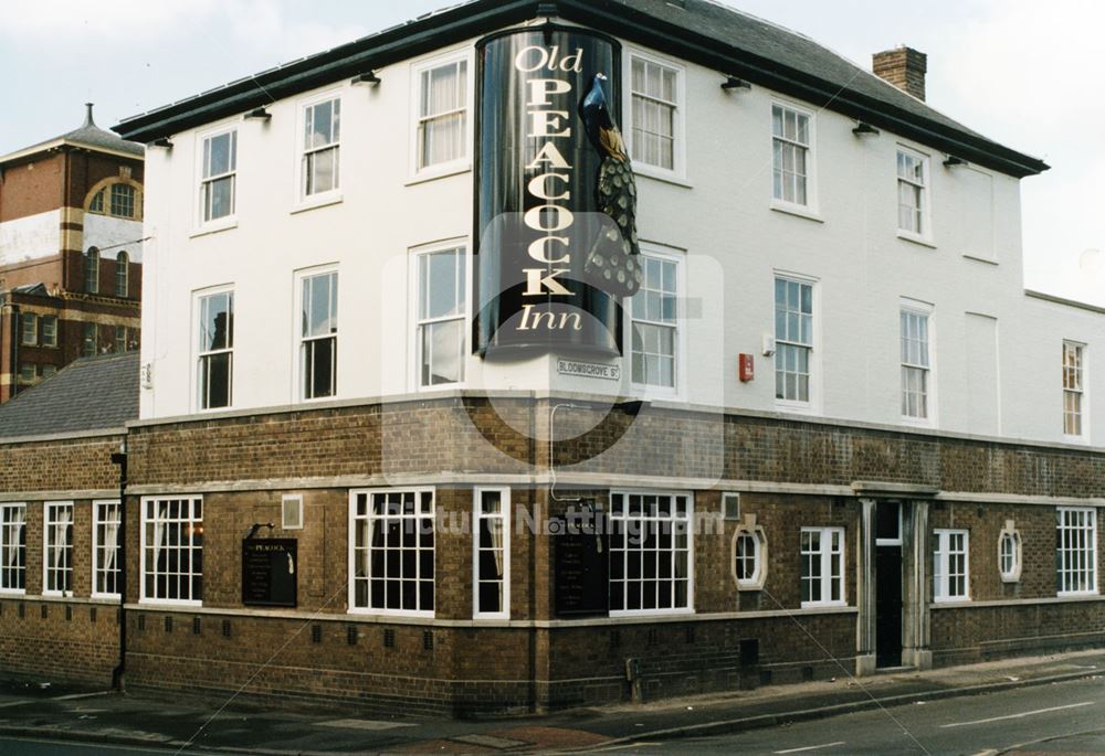 Old Peacock Inn, Ilkeston Road, Nottingham, 1998