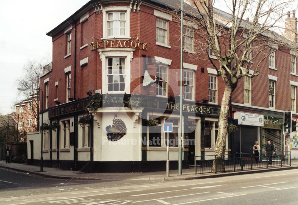 The Peacock, Mansfield Road, Nottingham, 1998