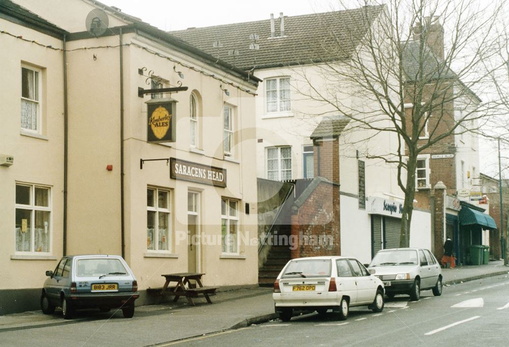 Saracens Head, North Sherwood Street, Nottingham, 1998