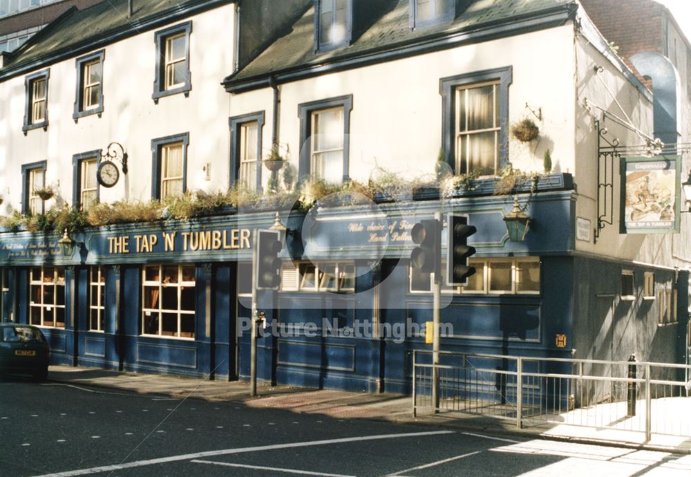 'Tap N Tumbler' public house, Wollaton Street, Nottingham, 1998