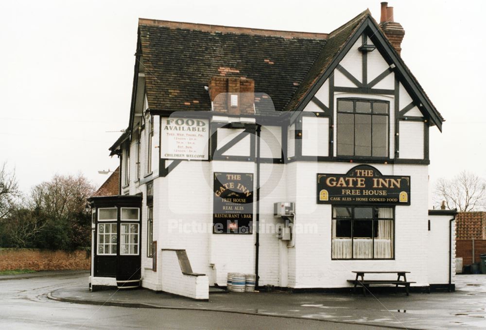 The Gate Inn, Town Street, Sutton-cum-Lound, 1998