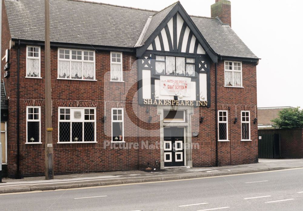 Shakespeare Inn, High Pavement, Sutton-in-Ashfield, 1998