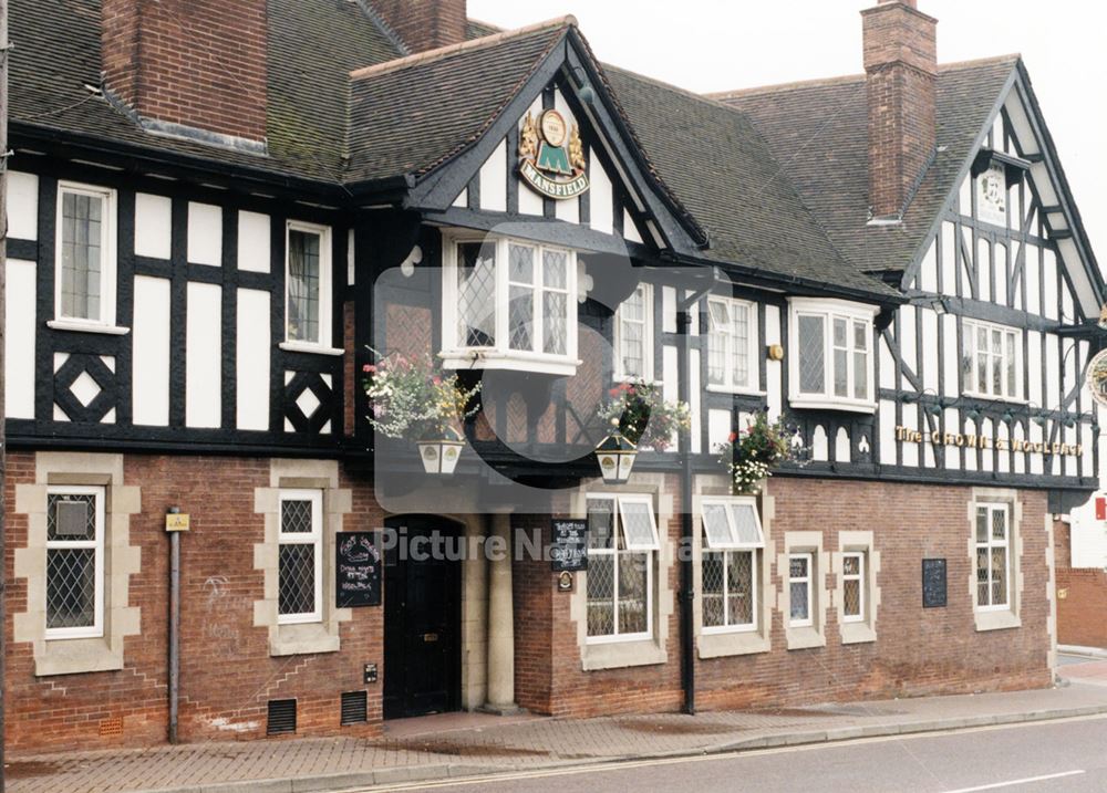 The Crown and Woolpack, Forest Street, Sutton-in-Ashfield, 1998