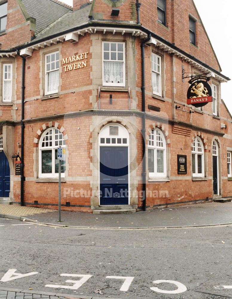 Market Tavern, Market Place, Sutton-in-Ashfield, 1998