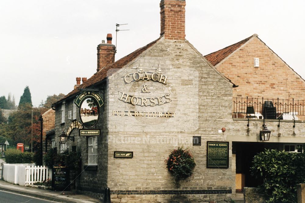 Coach and Horses, Main Street, Thurgarton, 1997