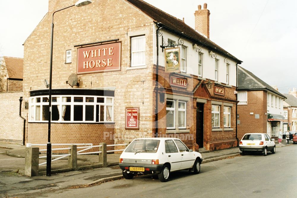 The White Horse, 60 Church Street, Ruddington, November 1997