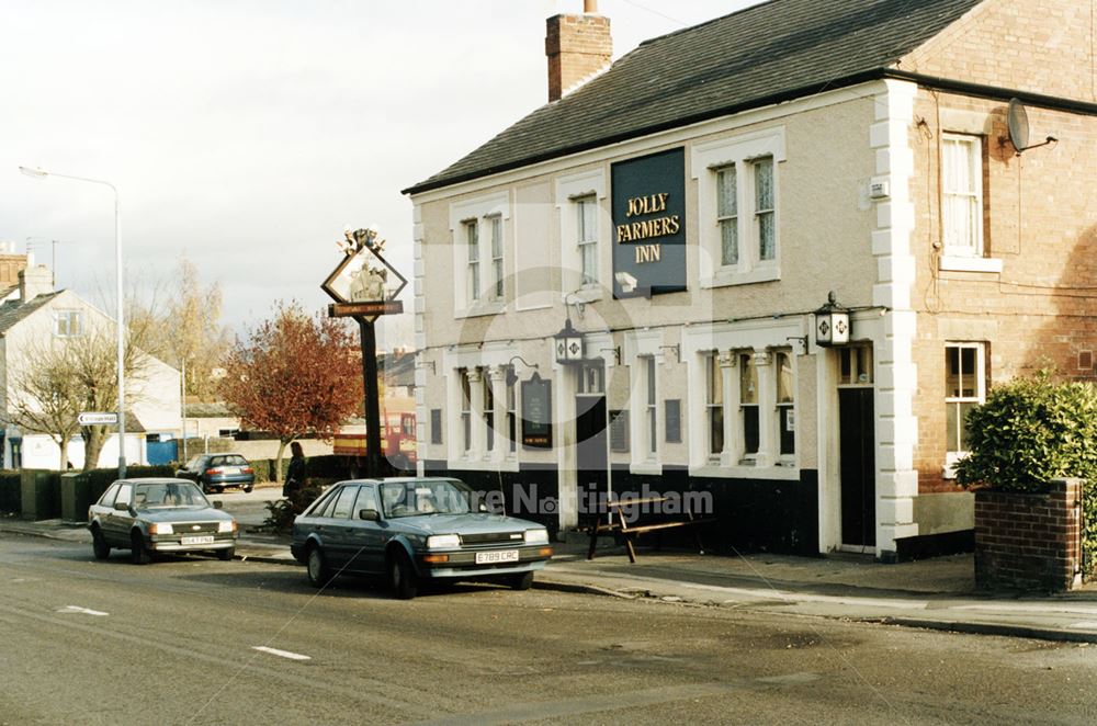 Jolly Farmers Inn, Wilford Road, Ruddington, November 1997